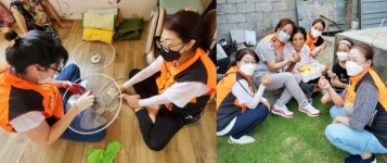 익산 함열여성의용소방대, 쪽방촌에 온정의 손길