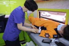 전주덕진소방서, 화재 진압 중 화상 입은 동료 위해 헌혈 동참