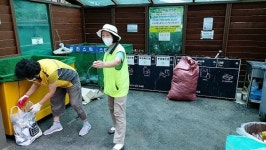 전주 호성진흥더블파크 3단지 경로회, 재활용 쓰레기 분리배출 앞장