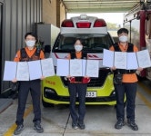김제소방서, 멈춘 심장을 구한 119구급대원 하트세이버 수여