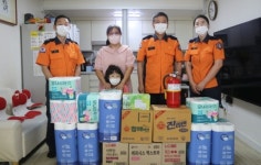 전주덕진소방서, 추석 맞아 사회복지시설 위문 방문