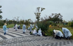 익산시 동산동 행정복지센터, 아름다운 꽃길 조성 구슬땀