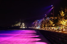 고창 동호해수욕장 야간 경관조명, 인생샷 성지로 입소문