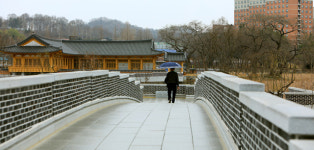 봄비 덕진공원 산책