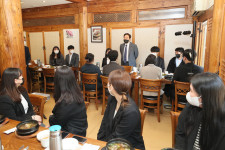 남천현 우석대학교 총장, 학생회와 오찬 간담회