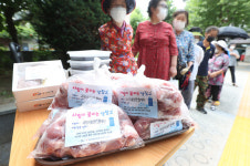 음식 나누는 전주 온마음 푸드나눔터 호응