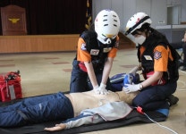 남원소방서, 심폐소생술 적극 홍보 나서