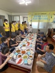 전주 완산구 해바라기봉사단, 경로당 어르신 대상 찰밥 나눔