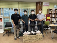 전주 동서학동 주민자치위원회, 경로당에 닭·아이스크림 전달