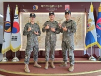 육군부사관학교 훈련부사관 3명, 미 육군 우수보병휘장 자격시험 합격
