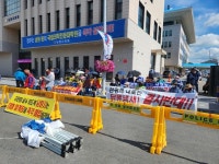 남원 서도역 인근 4개 마을 주민 의견 수렴 없는 대형양계장 허가 취소하라