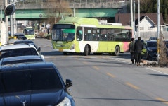 전주평화수소충전소 인근 좁은 도로, 이용객 불편