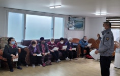 전주덕진경찰서 호성파출소, 어르신 대상 범죄예방 홍보