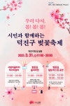 전주시 덕진구, 시민과 함께하는 벚꽃축제 개최