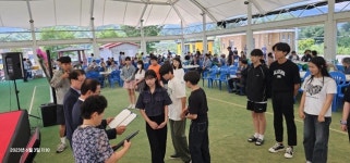 진안 안천중 총동문회, 안천초중고 재학생 전원에게 장학금 전달