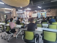 익산폴리텍대, AI 블록 코딩 로봇 제작 체험 실시