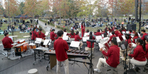혁신필하모닉오케스트라, 힐링 파크 콘서트 성황