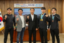 진안군청 역도팀 유동주 선수, 제104회 전국체전 2년 연속 3관왕 달성