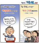 [전북만평-정윤성] 전북도 사자성어 백년대계...도민들 사자성어는...