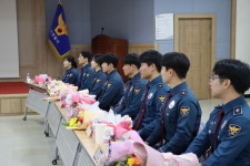 김제경찰서, 새내기 경찰관  환영식