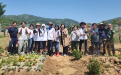 장수 장계면 ‘생담원’ 치유정원 조성 개장