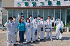 가축위생방역지원본부 동부사무소, 장계 밀알그룹홈 방역 봉사 실시