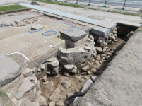 백제의 토목기술, 익산 미륵사 중원 금당지 축조 공정 확인