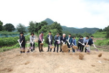 무주군 주계고성 시굴 조사 개토재
