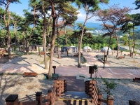 도심 속 산림휴양 공간…남원 교룡공원 숲속야영장 개장