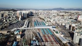 익산역서 화물열차 1량 궤도 이탈…운행 지장 없어