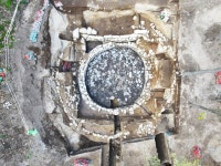 익산 미륵산성에서 백제 사비기 저수조·목간 등 출토