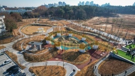 ‘도심 속 또 하나의 녹색정원’ 익산 소라공원 준공