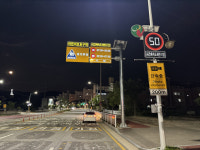 남원 월락초·남원초 앞, 야간엔 시속 50km로