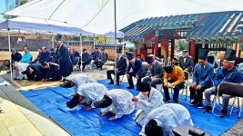 임진왜란 의병장 이보 기리는 익산 은천사 춘계대제 봉행