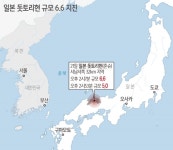 일본 돗토리현 규모 6.6 지진 남 일 같지가 않네…