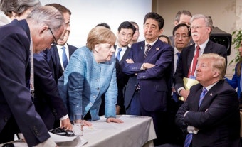 트럼프 대통령의 G7 공동성명 백지화 배경… 김정은 위원장 겨냥?