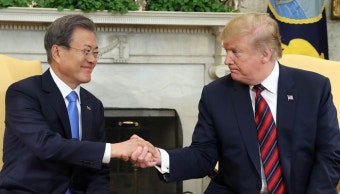트럼프 대통령, 김정은 국무위원장과의 대화 재개 의지 강조