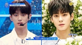 프로듀스 X 101 김민규, 배진영·차은우·김민주… 닮은꼴 줄소환