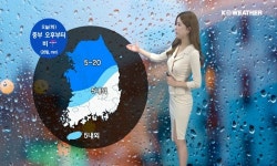 [날씨] 오늘(화) 중부, 전북, 경북 비… 기온 어제와 비슷
