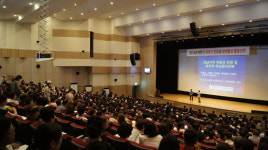 한화건설 여수 웅천 꿈에그린 사업설명회 연일 북새통