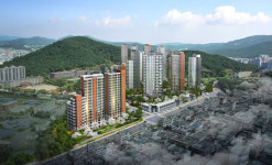 동래구 주거인프라 누리는 새 아파트 e편한세상 동래명장 인기