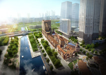 해수공원 품은 유러피안 스트리트 상가, 송도 아트포레 상업시설 분양