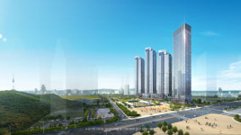 미세먼지 적은 그린프리미엄 아파트 용산 센트럴파크 해링턴 스퀘어 시선집중