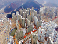 대림산업 e편한세상 용인 한숲시티 공사현장 모습 전해