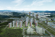 상미지구의 랜드마크 아파트 남판교 동양라파크 홍보관 오픈