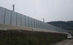 철도공단 영남본부, 울산 울주군 관내 방음벽 개량 완료