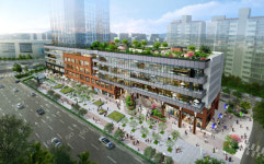 복합단지 배후수요 풍부 신중동역 랜드마크 푸르지오 시티 상업시설 눈길