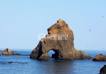 [포토] 독도 삼형제굴바위
