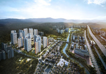 미세먼지 걱정 없는 사송 더샵데시앙 눈길