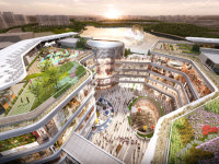 동탄호수공원 맞닿은 복합문화시설 라크몽 눈길